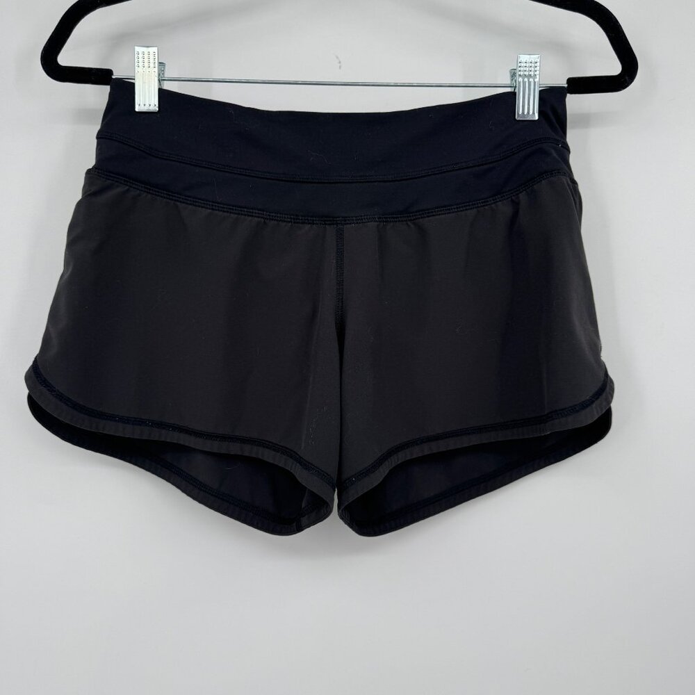 Lululemon Women’s Size 4 Solid Black Activewear Shorts